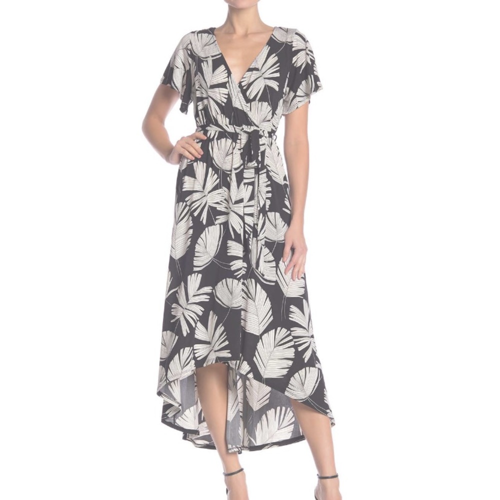 West Kei High low floral dress